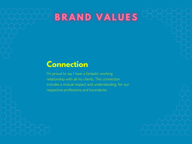 Brand values - connection