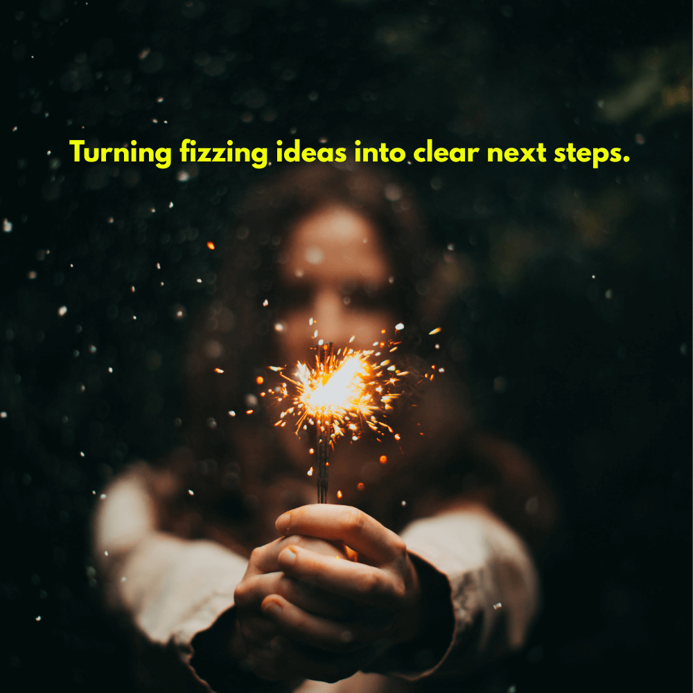 Turning ideas into clarity