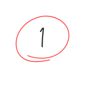 First stage of the process