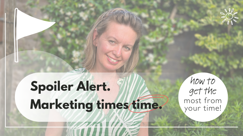 Marketing takes time